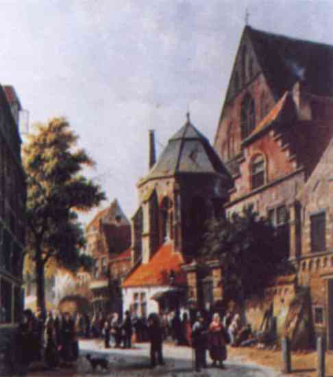 A Dutch Market Scene 3